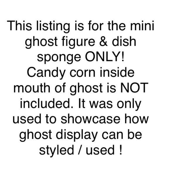 👻Ⓜ️ New set of 2 Mini ghost dish sponge holders - Picture 8 of 8